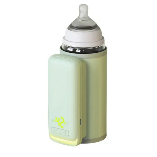 1Set Bottle Heating  Portable Baby Bottle Heater Night Light Lighting A X3L5