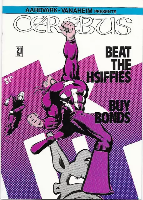 Cerebus #21, Aardvark-Vanaheim 1980, Dave Sim NM Barry Smith letter in lettercol