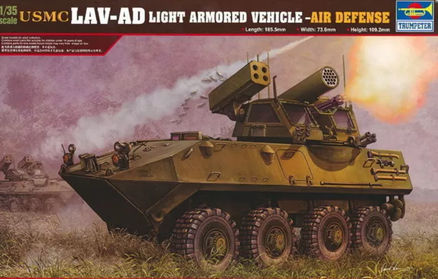 Trumpeter 1:35 393 USMC LAV-AD Air Defense