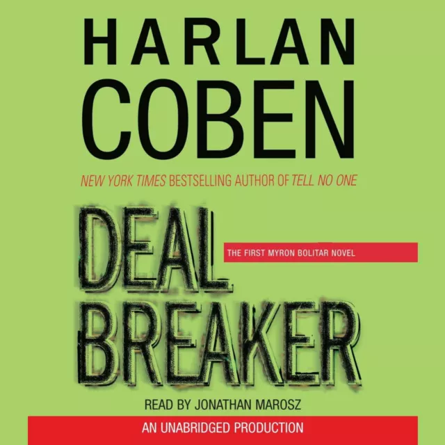 Harlan Coben Deal Breaker Audio Book mp3 CD