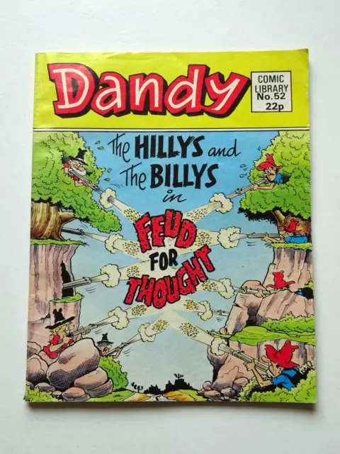 DANDY Comic Library No. 52 - The Hillys and The Billys in Feud For Thought- 1985
