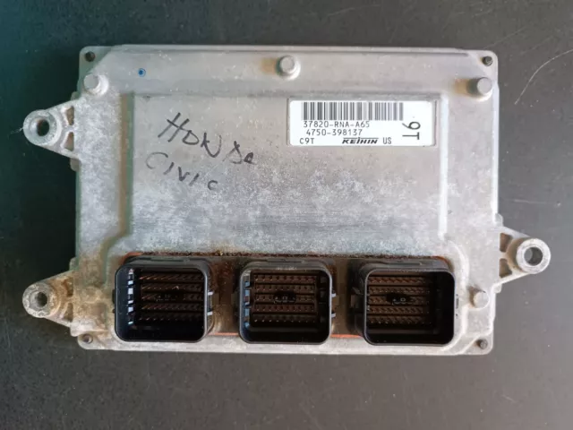 2008 Honda Civic 1.8L Auto Engine Computer ECM ECU | 37820-RNA-A65