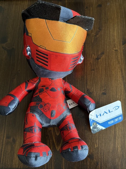 JUGUETE DE PELUCHE Red Spartan Halo Master Chief Microsoft Xbox