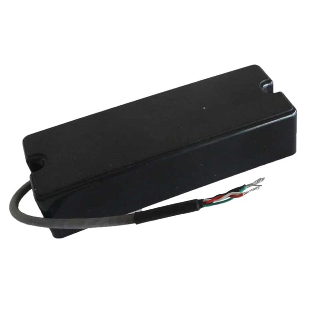 4 String Electric Bass Guitar Pickups Humbucker Bridge and Neck Set Black