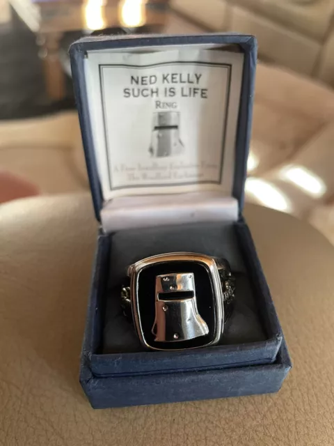 Bradford Exchange Ned Kelly  Such Is Life Ring