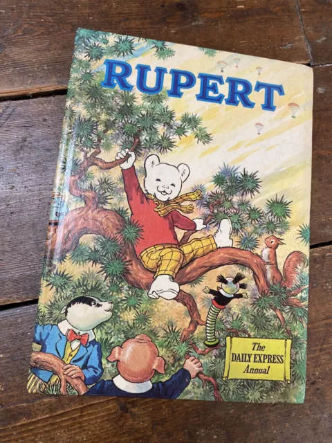 Rupert The Bear Annual 1973 Vintage Children’s Book