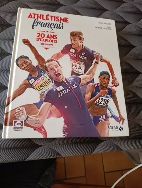 Livre Sur Les Exploits Français En Athlétisme De 1996 à 2016