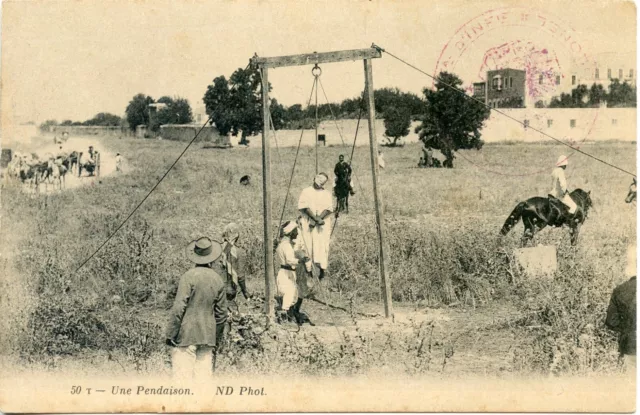 Carte Postale / Carte Postale / Tunisie Une Pendaison