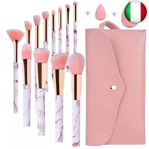 Pennelli Make Up Start Makers Professional 12Pcs Set di pennelli per trucco in