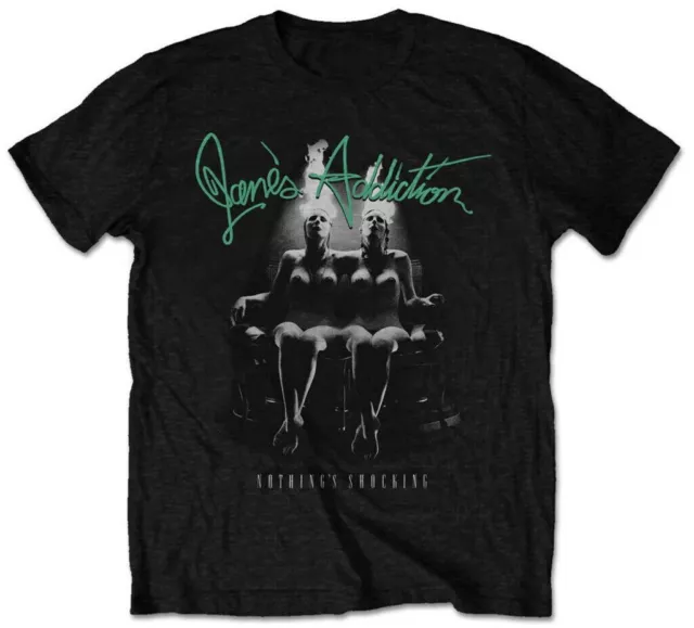 Janes Addiction Nothings Shocking Men's Official Black T-Shirt