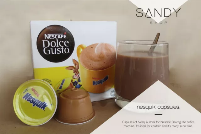 NESCAFE DOLCE GUSTO - Nestle NESQUIK Chocolat - (6-48 Capsules