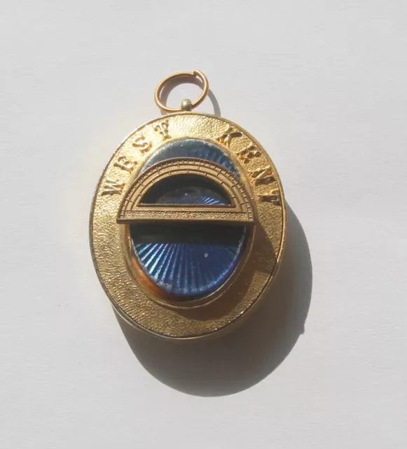 Masonic  Craft Provincial Collar Jewel  West Kent  Sup. of Works (StC )