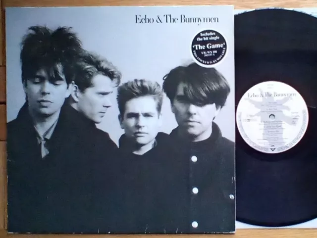 Echo and the Bunnymen - Self Titled LP - (WEA WX108) 1987 + Inner German VG+/Ex