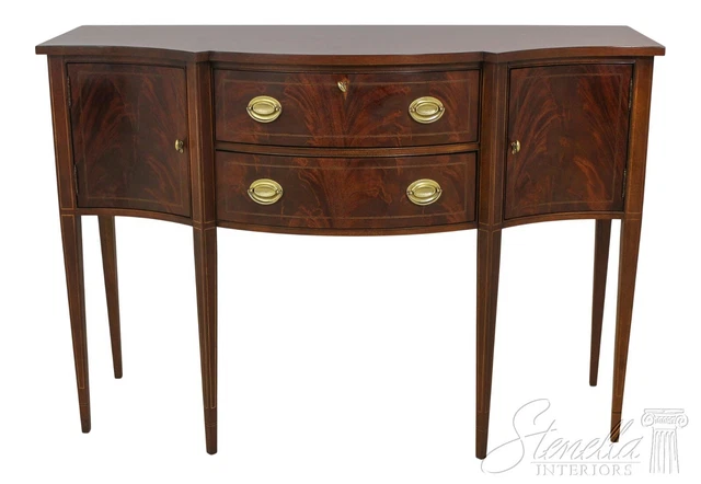 L58909EC: HICKORY CHAIR CO Federal Inlaid  Mahogany Sideboard