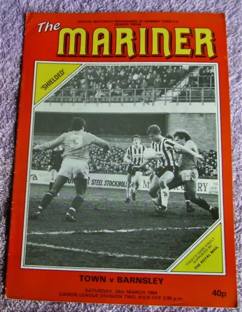 Grimsby Town  V  Barnsley 1983-84