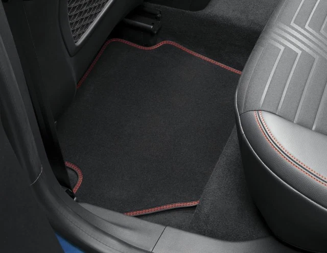 Genuine Ford Focus MK3 Luxury Floor Mats – Full Set (4pcs) 2012-2018, Black Rubber