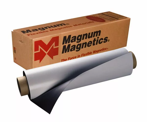 10 12"x24" BLANK MAGNUM THE BEST MAGNETIC SHEETS - CAR MAGNETS  - 30 MIL.