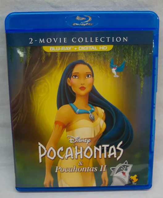 Walt Disney POCAHONTAS & POCAHONTAS 2-Movie Collection Blu-ray Disc SET 2017 NEW