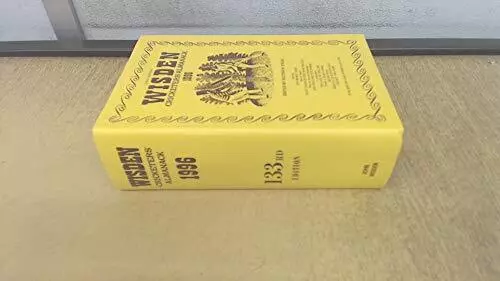 Wisden Cricketers' Almanack 1996 by Matthew Engel Hardback Book The Cheap Fast