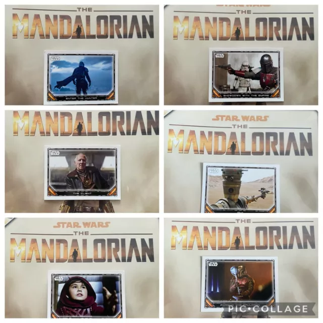 Star Wars Mandalorian Trading Cards by Topps - Base Set Season 1