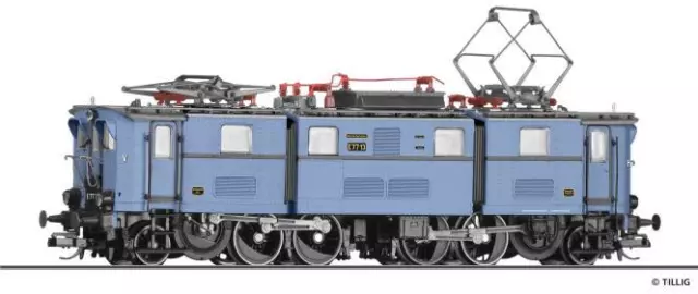 Locomotora eléctrica Tillig E77, DRG, Ep.II 96401