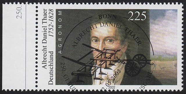 2255I Albrecht Daniel Thaer O gestempelt