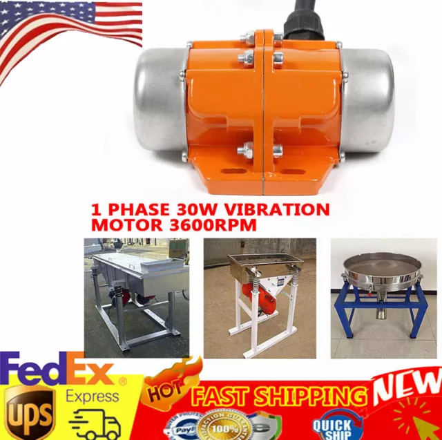 40W Concrete Vibration Motor, Single Phase AC 110V Lithuania