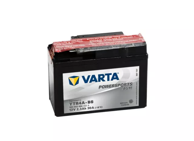 Batterie Moto Varta Agm Ytr4A-Bs