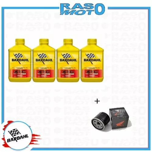 Kit Tagliando 4Lt. Bardahl 10W-50+Filtro Olio Honda Cb R Neo Sports 1000 18-20