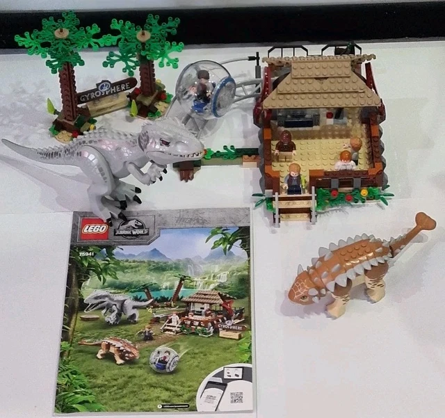 LEGO 75941 JURASSIC World Indominus Rex vs. Ankylosaurus Complete £112. ...