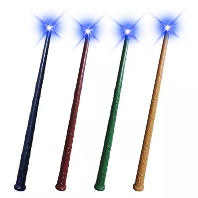 Light-up Wizard Wand Glowing Magic Wand Party Cosplay Costumes Accessories Gifts