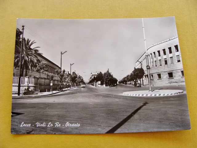 (FG.Q74) LECCE - VIALI LO RE e OTRANTO (vg 1962) viale