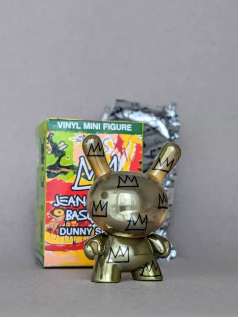 Dunny Jean-Michel Basquiat 2018 CASE EXCLUSIVE - 3'' art toy kidrobot SUPER RARE