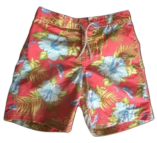 HACKETT LONDON Pantaloncino da Mare Shorts Sea Costume Bagno Piscina 9-10 anni