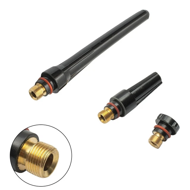 Easy to Use TIG Welding Torch Kit for SR WP 17 18 26 3Pcs Gas Lens Collet Body