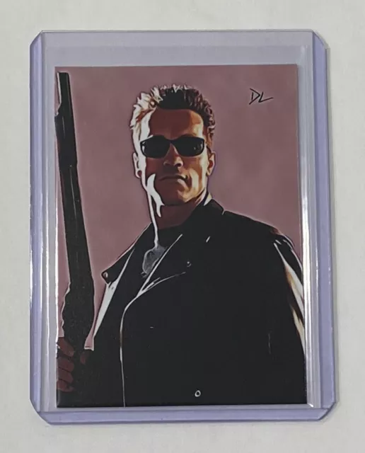 The Terminator Limited Edition Artist Signed Arnold Schwarzenegger Card 2/10