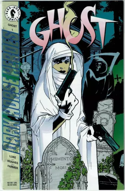 COMICS' GREATEST WORLD: GHOST #1, OUT OF THE VORTEX #1, X #1  - Dark Horse, NM