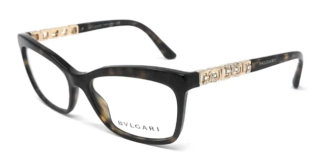 Occhiali Da Vista Donna Bvlgari Bulgari Bv 4116 - B 504 Tartarugato Con Strass