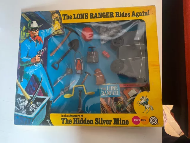 Marx Hidden Silver Mine Lone Ranger playset 1973 MIB