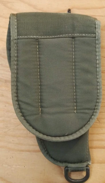 Fondina Da Cintura Militar &ndash; Impianto Tessuto Esercito Italiano Con Custodia Ammo &ndash; Grigio