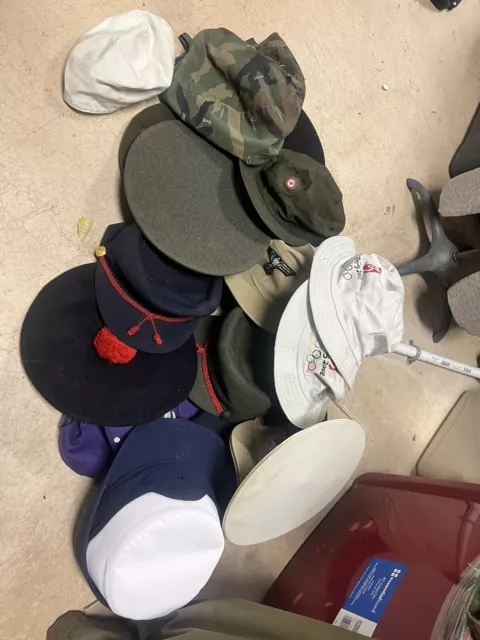 Military Cap/ Civilian Hat Lot