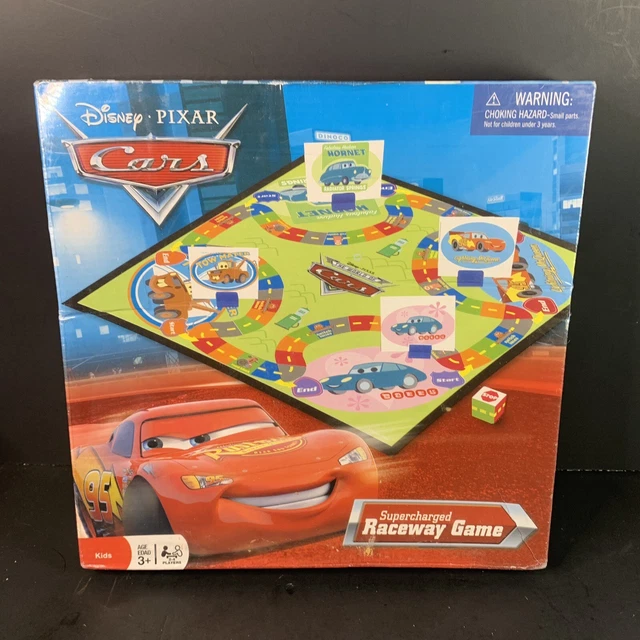 Disney Pixar Cars Board Game Supercharged Raceway Brand New Sealed