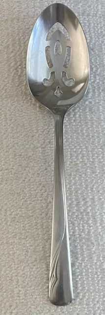 Oneida OCEANIC Stainless Pierced Serving Spoon