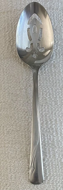 Oneida OCEANIC Stainless Pierced Serving Spoon