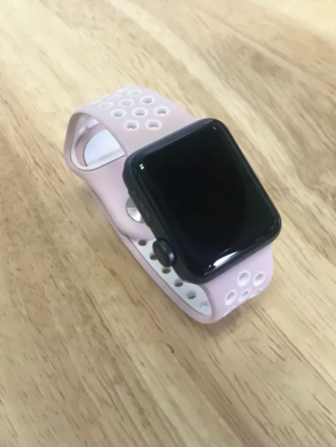 Pour Apple Watch - bracelet en silicone respirant bracelet rose compatible avec tous