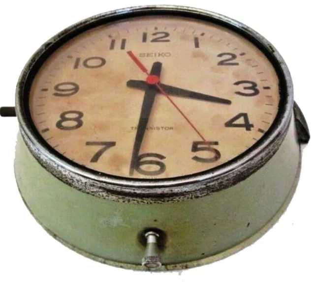 Seiko Marine SCHIFFS Transistor Uhr - Japan - Aus Schiff Salvage (1547)