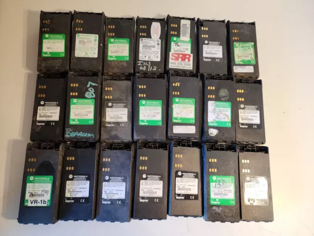 21 Genuine Motorola Impres HNN4002A/4003A Rechargeable Battery Alt to HNN9010A