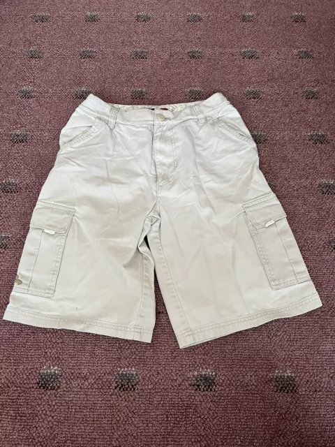 Tony Hawk Khaki Cargo Shorts Boys Size 14