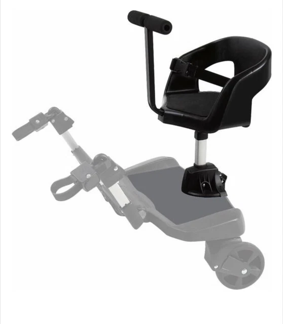 Guzzie + Guss Hitch Accessory Ride On Seat for Universal Stroller Board