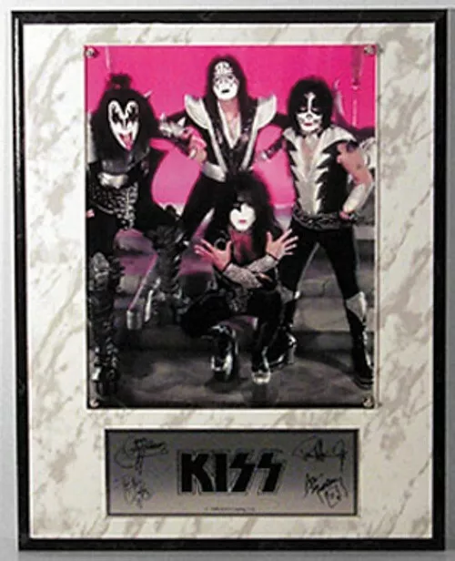 KISS WALL PLAQUE - BAND 1999 VERTICAL - 36x45cm - USA 1999 - V238801